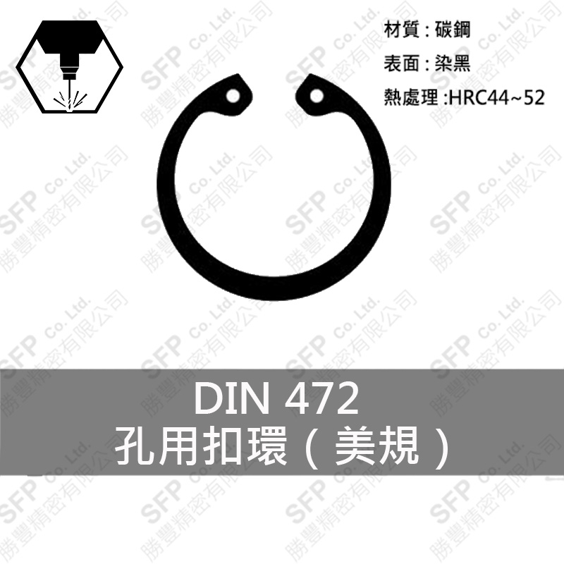 白鐵扣環 M7